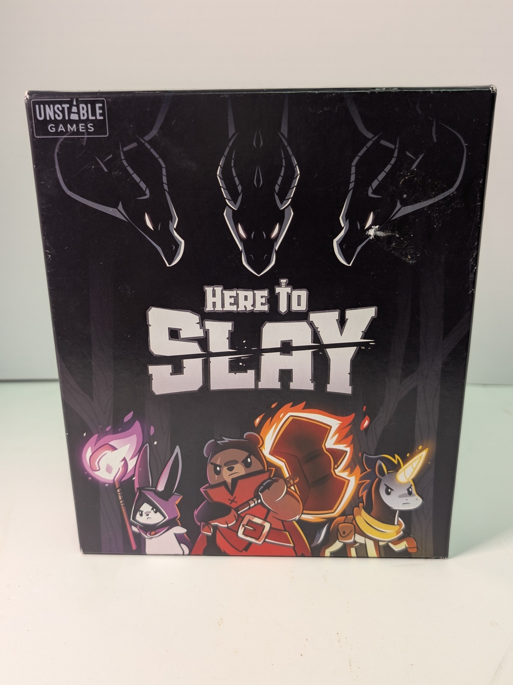 Here To Slay Strategy Card Game by - Black